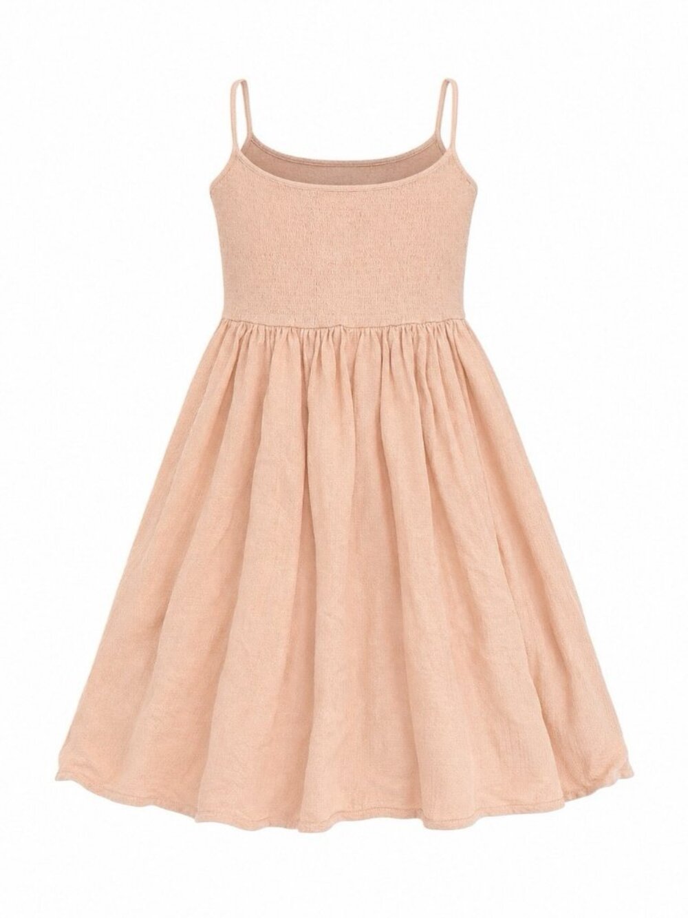 Forever 21 Peach Pink Blush Spaghetti Strap Dress Size S